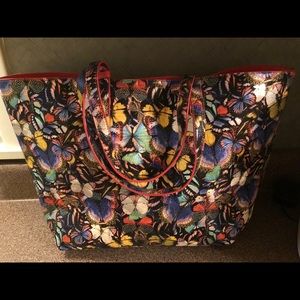 GALIAN NEW YORK VEGAN LEATHER TOTE